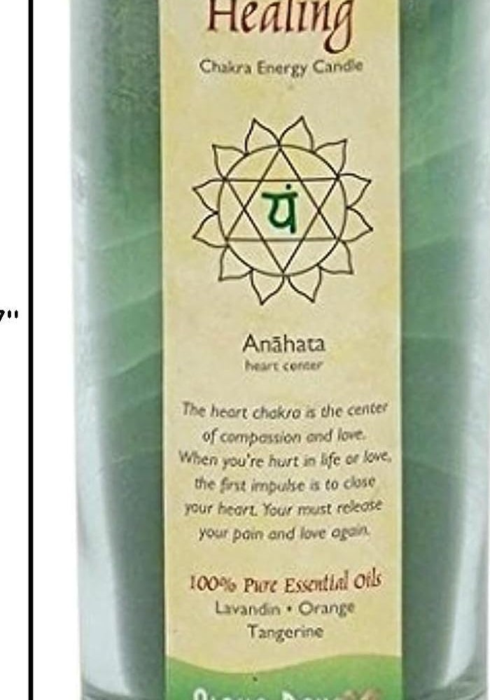 Aloha Bay Healing Chakra Energy Candle with Lavandin, Orange, and Tangerine Essential Oils - 11 oz - Image 3